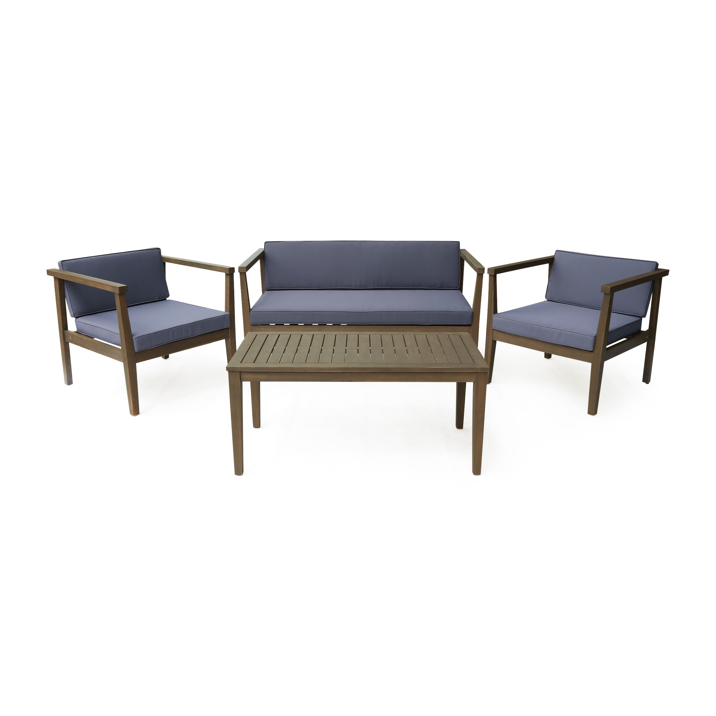 newbury 4 seater wooden patio set