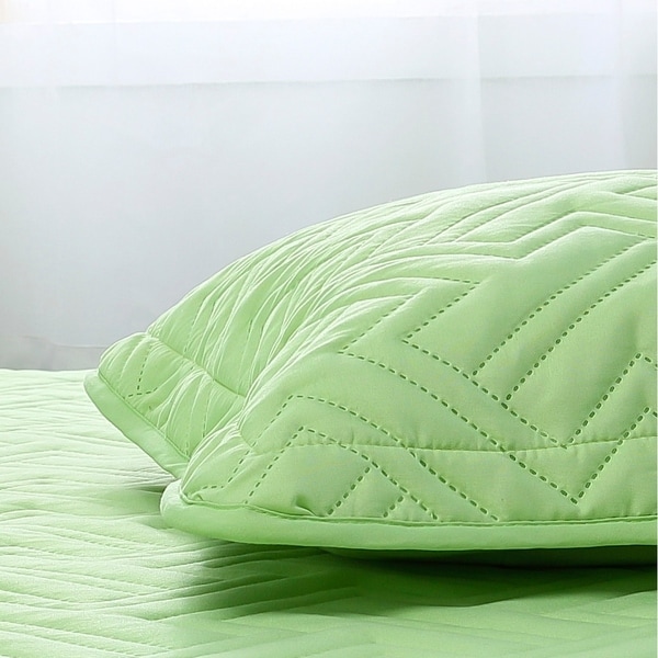 Nile Green King Size 4 Piece Embossed Sheet Set Oversized