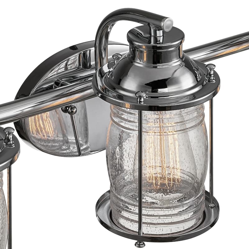 Copper Grove Cherkasy 3-light Chrome Vanity