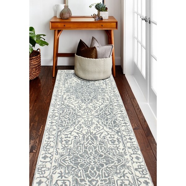 Abena Transitional Hand Tufted Area Rug. Opens flyout.