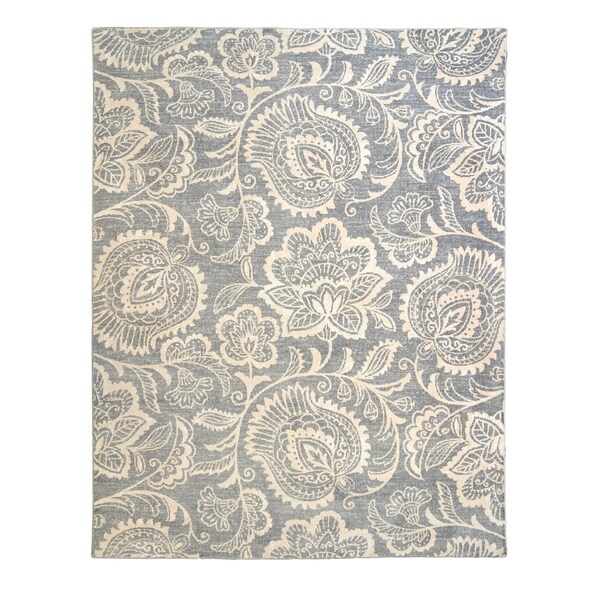 Upton Geona Gray Area Rug (8'10" x 12'5") by Gertmenian - 8'10" x 12'2"