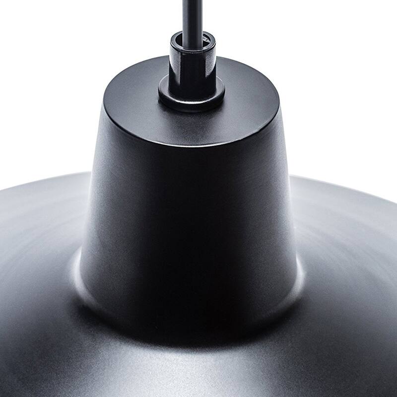 Barnyard 1-Light Matte Back Plug-In Pendant