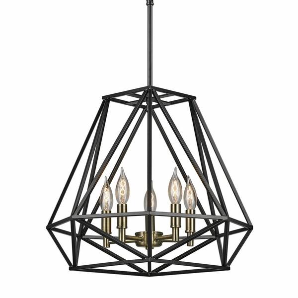 Sansa 5 Light Dark Bronze Chandelier Overstock 22887230 Chores concept sketch isolated vector. globe