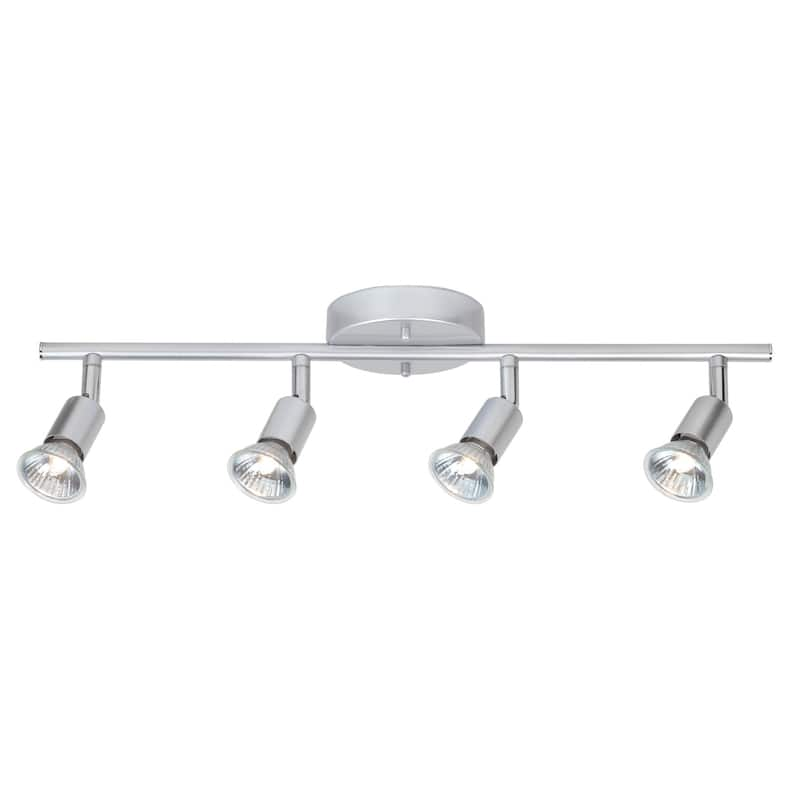 Payton 4-Light Matte Silver Track Lighting Kit