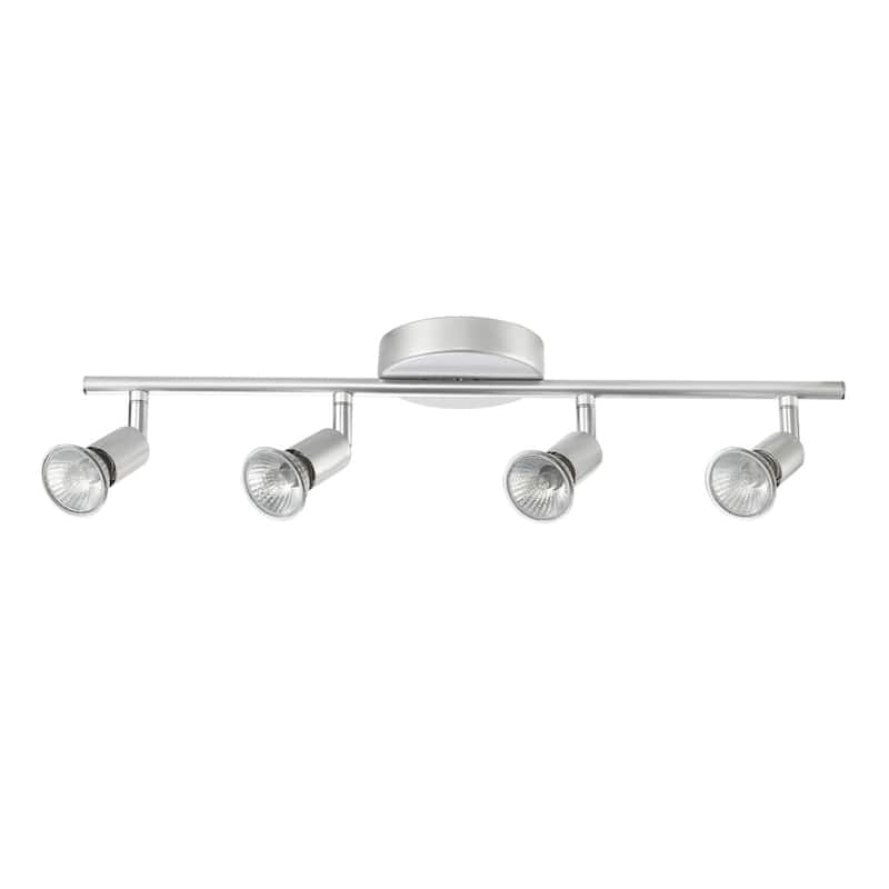 Payton 4-Light Matte Silver Track Lighting Kit