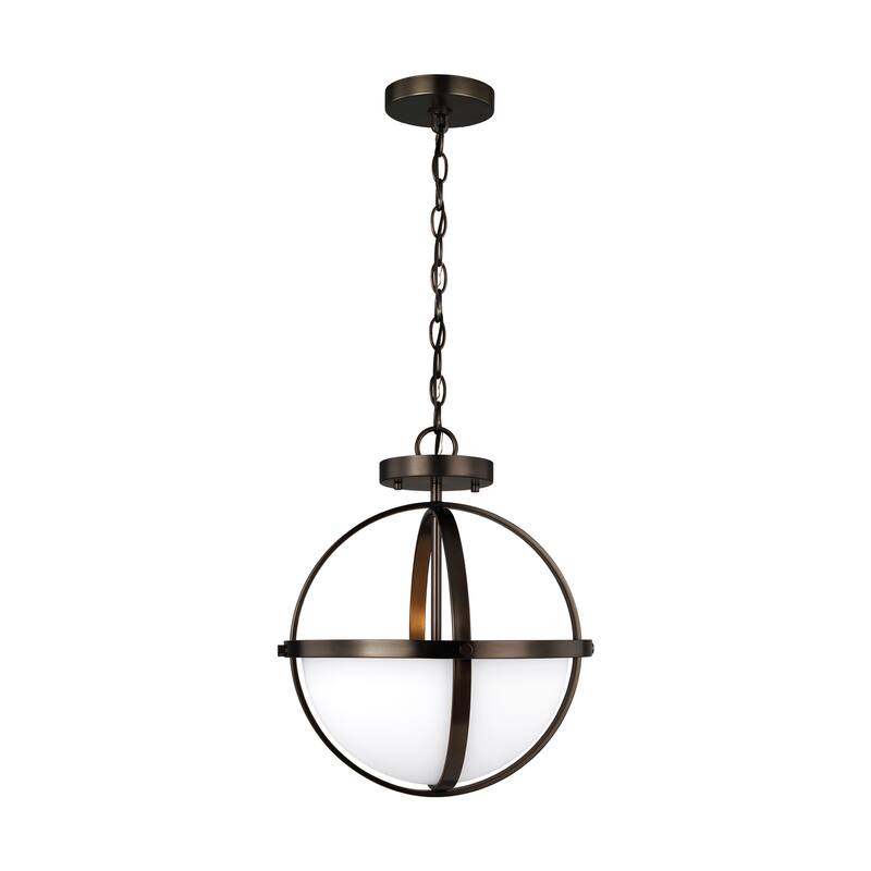 Alturas Brushed Oil Rubbed Bronze Semi-Flush Convertible Pendant