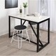 Kate and Laurel Kaya Counter Height Pub Table - 48x24x36 - Thumbnail 1
