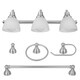 preview thumbnail 2 of 6, Porch & Den Ashbury All-in-one 5-piece Bath Set
