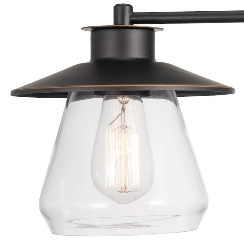 Carbon Loft 1-light Dark Bronze Plug-In or Hardwire Wall Sconce