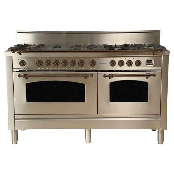 hallman 36 inch dual fuel range