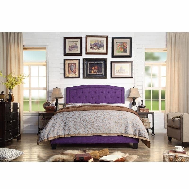 ROSEVERA Celine Upholstered Panel Headboard, Twin size