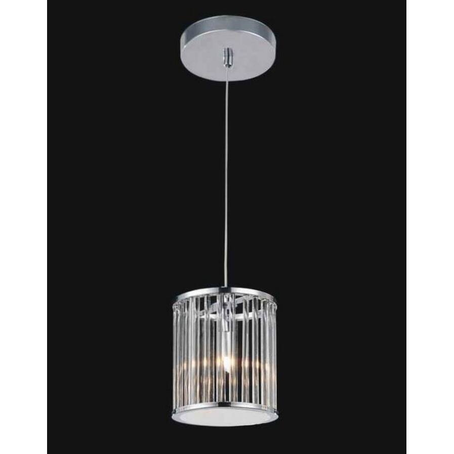 1 Light Chandelier with Chrome Finish - Chandeliers For Bedrooms by Overstock.com