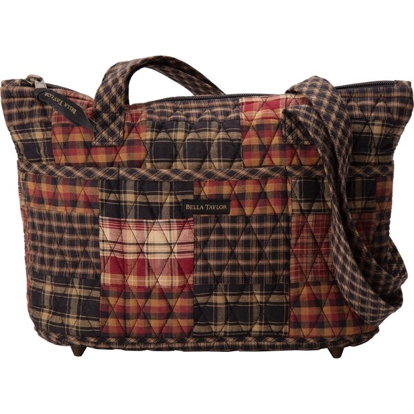 Vhc Beckham Rust Red Bella Taylor Handbags Plaid On Vhc Beckham Rust Red Bella Taylor Handbags Plaid