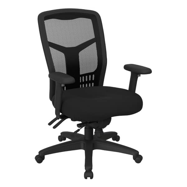 slide 2 of 53, ProLine Fabricated High-Back Office Chair fun color black mesh