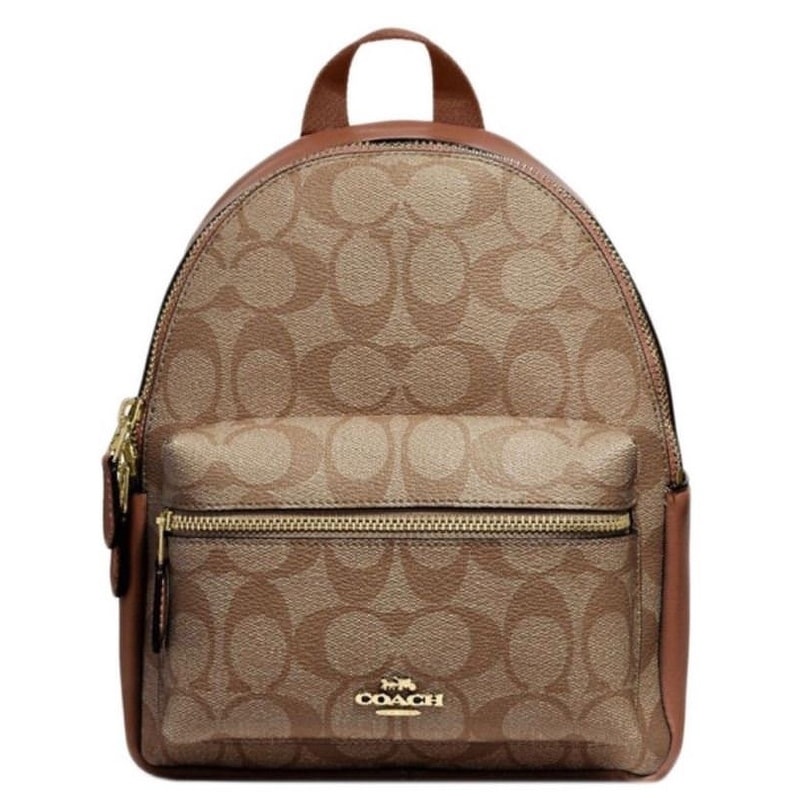 coach mini charlie signature backpack