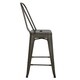 Edgemod Trattoria 24" High Back Counter Stool (Set of 4) - Thumbnail 20