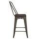 Edgemod Trattoria 24" High Back Counter Stool (Set of 4) - Thumbnail 12