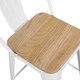 Edgemod Trattoria 24" High Back Counter Stool (Set of 4) - Thumbnail 46