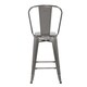 Edgemod Trattoria 24" High Back Counter Stool (Set of 4) - Thumbnail 34