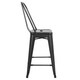 Edgemod Trattoria 24" High Back Counter Stool (Set of 4) - Thumbnail 3