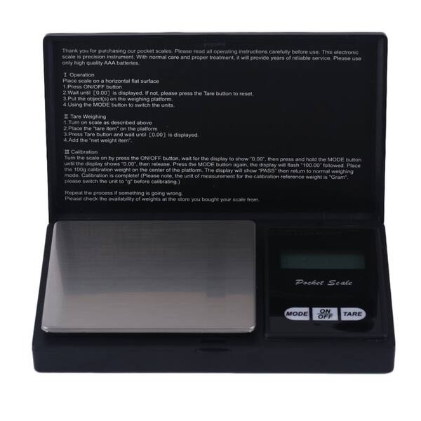 Digital Pockets Scale 1000g X 0.1g LCD Scale Weighting Tool Bed Bath
