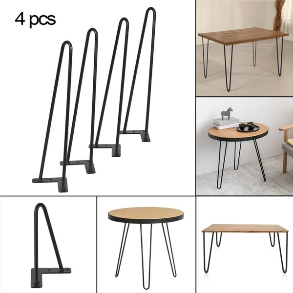 Design Dining Table Desk Hairpin Legs 