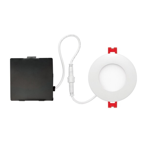 3 in. Ultra Slim Designer Series Integrated LED Recessed Lighting Kit