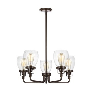 Belton 5-light Up Chandelier (Bronze) - Chandeliers For Bedrooms by Overstock.com