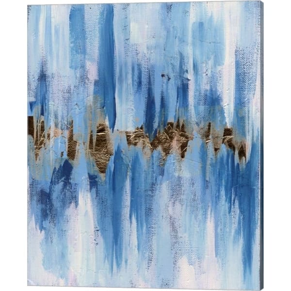 Anne Seay 'Abstract Blue II' Canvas Art - Bed Bath & Beyond - 22894600