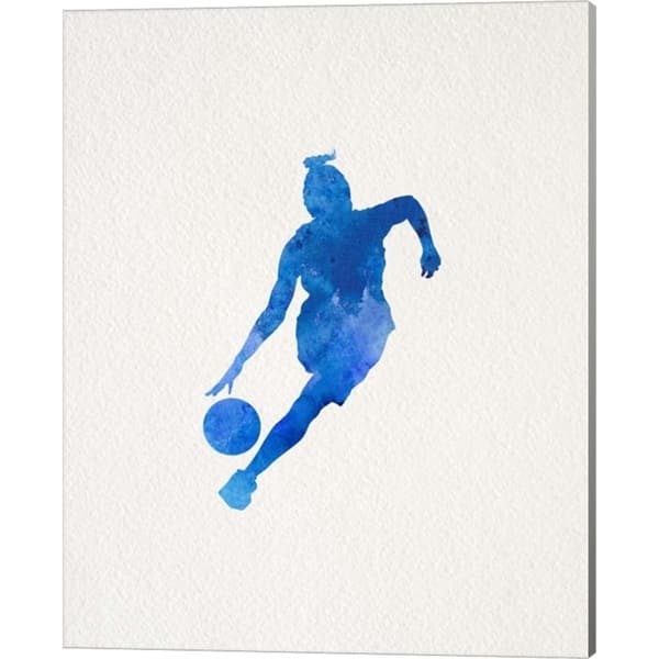 Shop Sports Mania Basketball Girl Watercolor Silhouette Part Ii