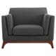 preview thumbnail 9 of 22, Chance Upholstered Fabric Armchair