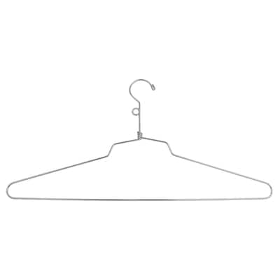 Econoco - SLD/18-LH - 18" Chrome Blouse or Dress Hanger with Loop Hook