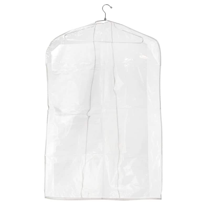 Econoco C36 - 24inch Wide x 36inch Long Clear Vinyl Garment Protector (Pack of 120)