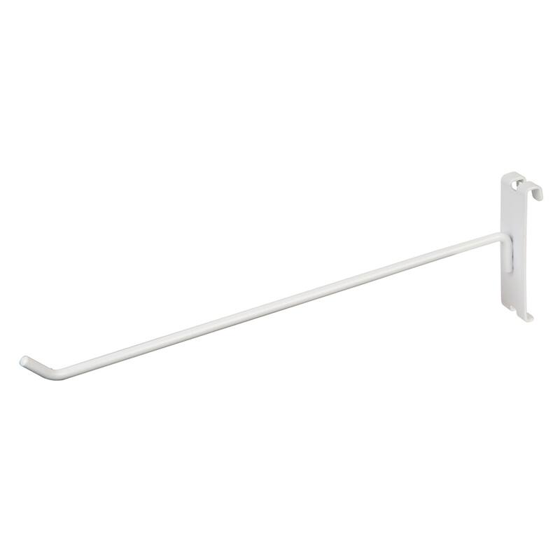 Econoco - WTE/H12 - 12" White Hook for Wire Grid Sold in Pack of 96