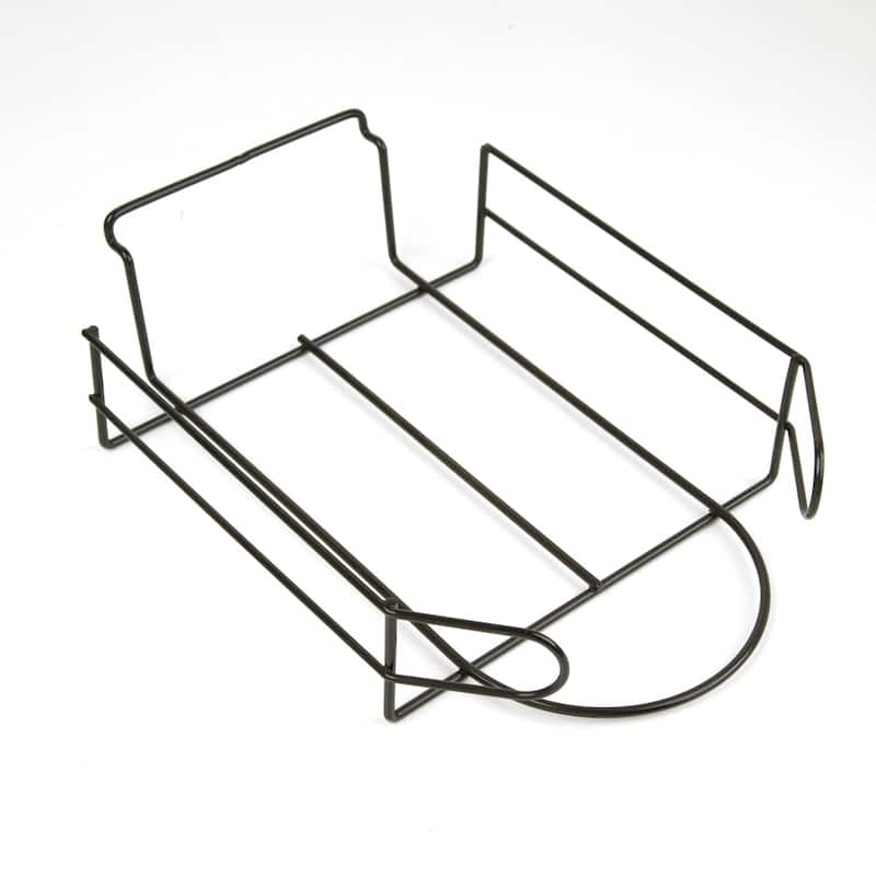 Econoco - EBL/CAP - Deluxe Black Wire Baseball Cap Display for Slatwall Sold in Pack of 8