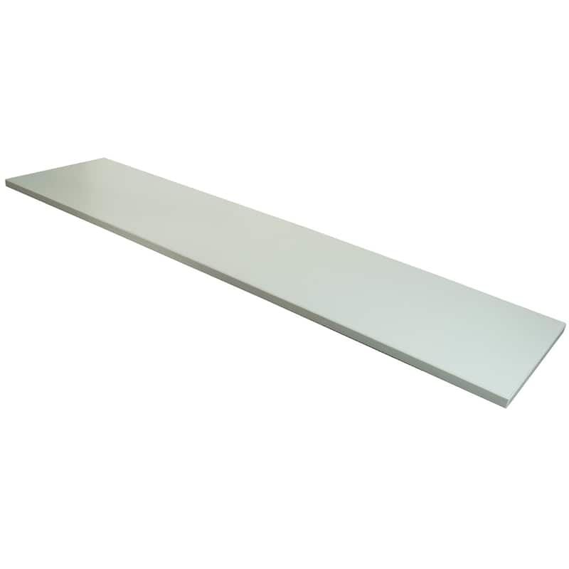 Econoco Melamine Shelf, 12" x 48", White (Pack of 4)