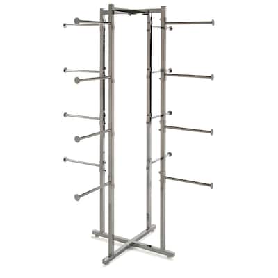 Econoco - K35 - Folding Lingerie Tower, Square Tubing with Round Tubing Arms Sold Individually