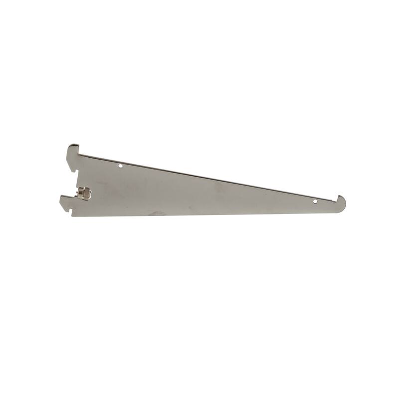 Econoco - GSBL12 - 12" Satin Zinc Shelf Bracket For Superweight Line Surface Mounts Sold in Pack of 25