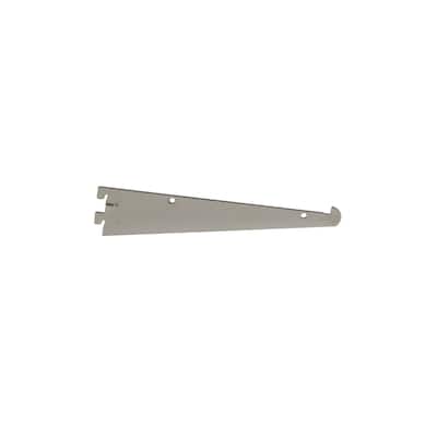 Econoco - GA8 - 8" Chrome Tap-in Style Shelf Bracket For Universal Line Slotted Standards Sold in Pack of 25