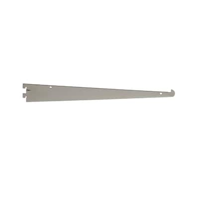 Econoco - GA14 - 14" Chrome Tap-in Style Shelf Bracket For Universal Line Slotted Standards Sold in Pack of 25