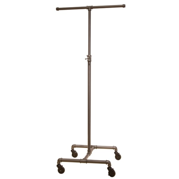 Straight arm best sale clothes rack