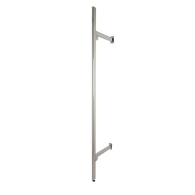 Econoco - KF7 - Rectangular Tubing Deluxe Chrome Outrigger Display Sold in Pack of 4