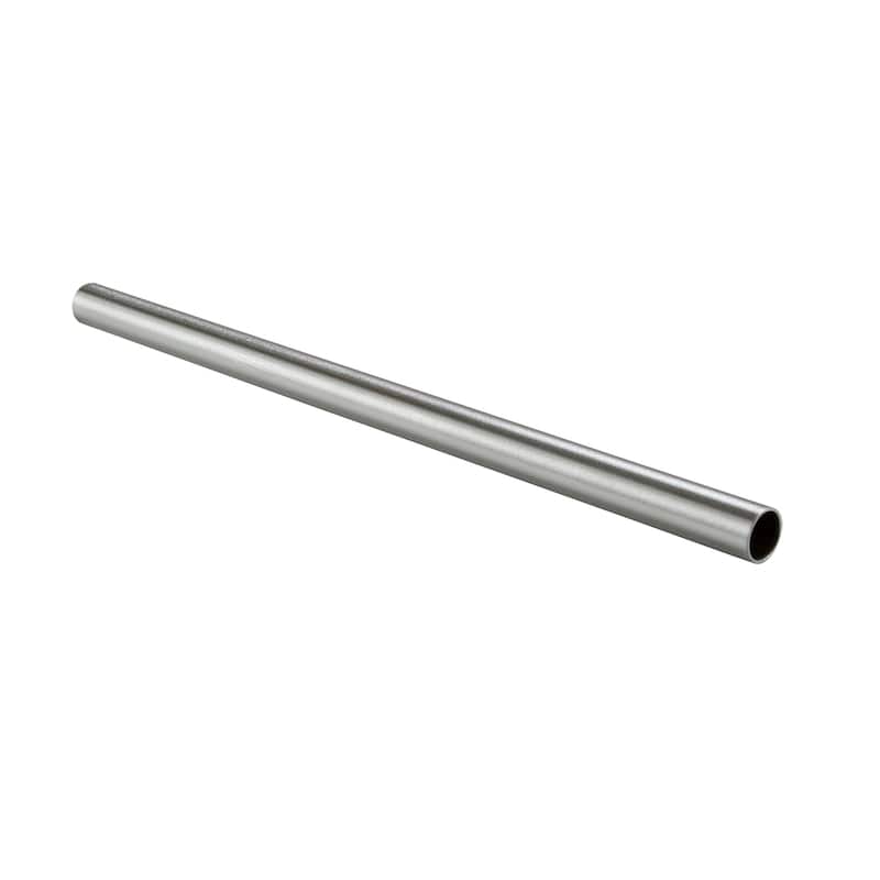 Econoco - RY8 - 8' Chrome 1 1/4" Diameter Round Tubing Display Hangrail Sold in Pack of 10