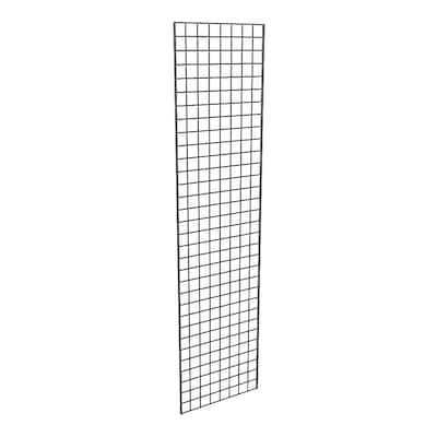 Econoco Grid Panels for Any Retail Display, 2' Width x 8' Height, 3 Grids Per Carton (Black)