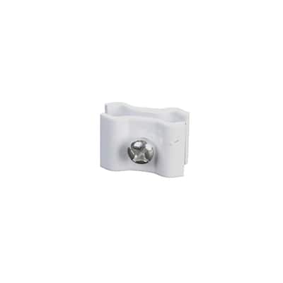 Econoco - WTE/JC - White Grid Panel Connector Sold in Pack of 500