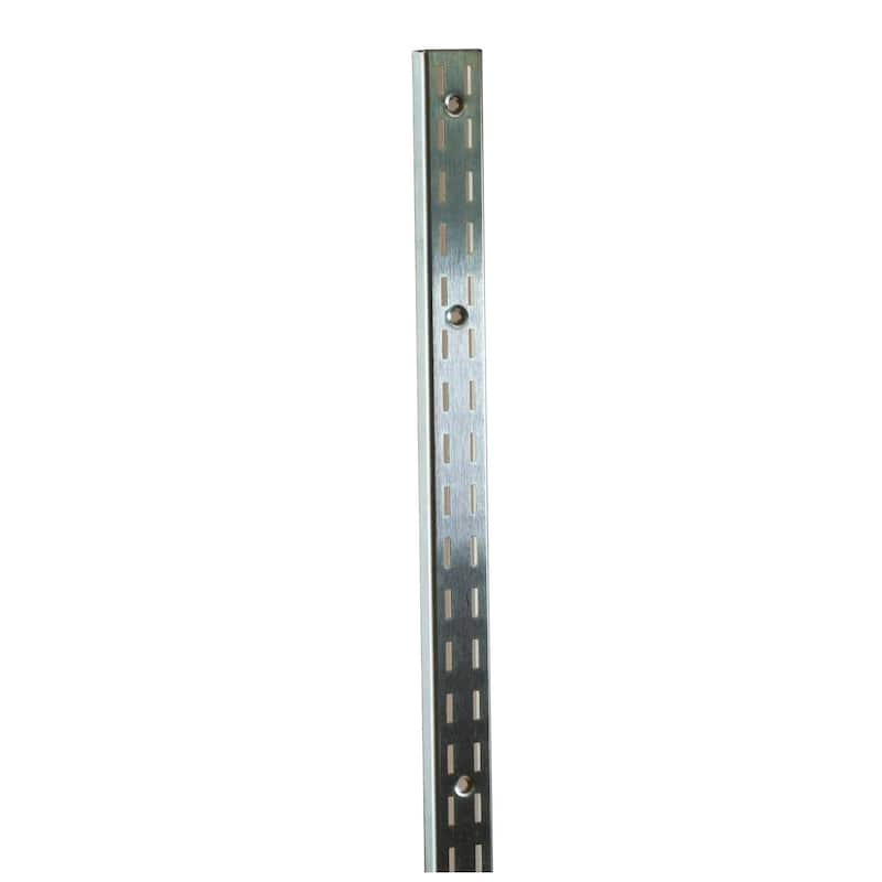 Econoco - SS22/48 - 48" Zinc Heavy Weight Surface Mount Double Slotted Standard For Universal Line Products Sold in Pack of 10