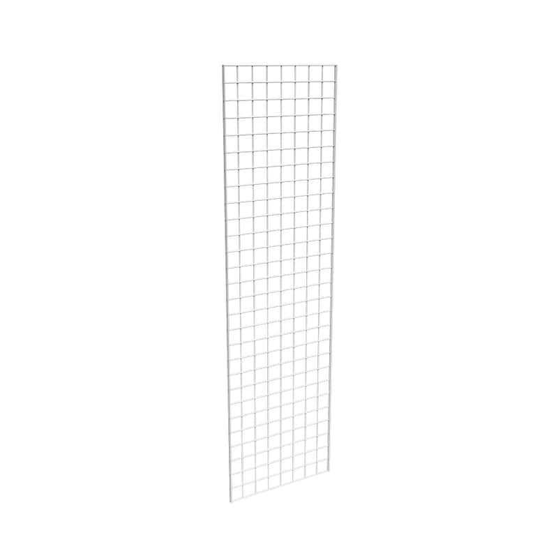 Econoco Commercial Grid Panel, 2' x 7', White (Pack of 3)