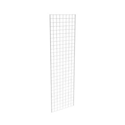 Econoco Commercial Grid Panel, 2' x 7', White (Pack of 3)
