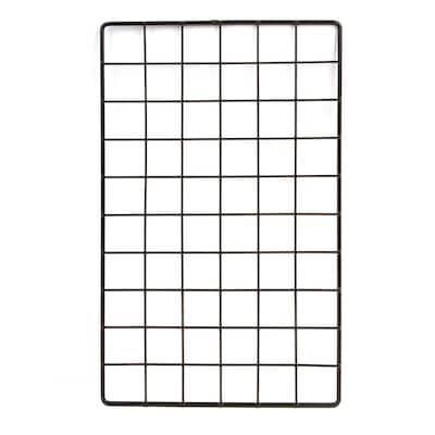 Econoco - GS16/B - 10" x 16" Epoxy Coated Black Wire Grid Cubbies Sold in Pack of 48