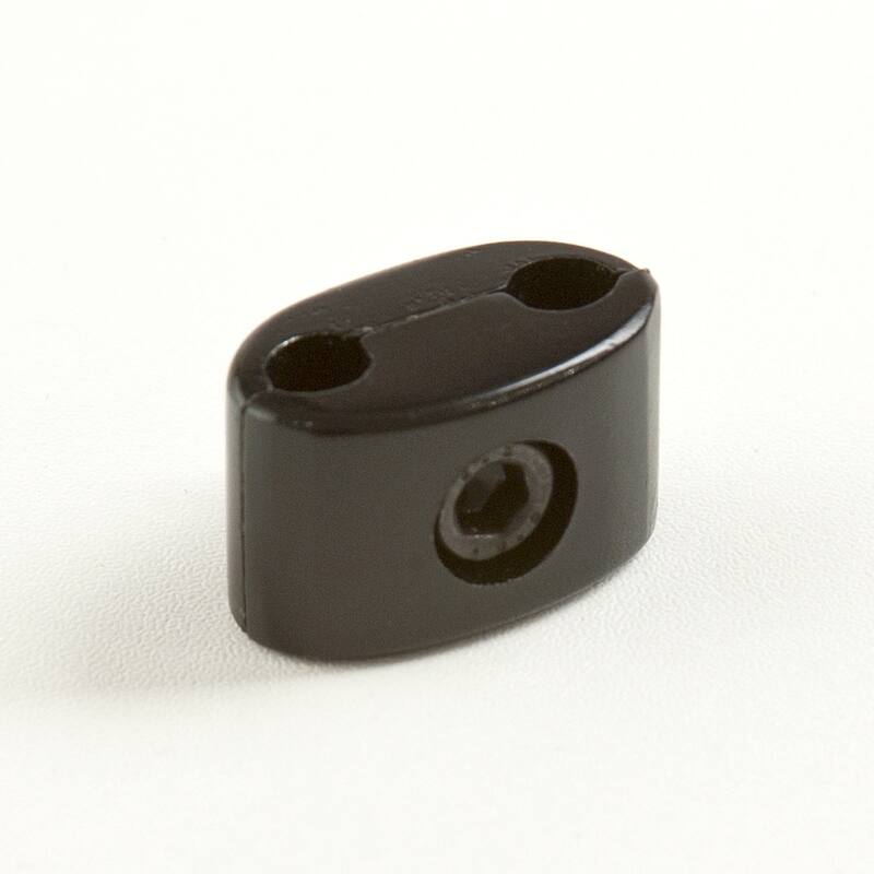 Econoco - CBLK7 - Black Any Angle Deluxe Grid Panel Connector Sold in Pack of 200